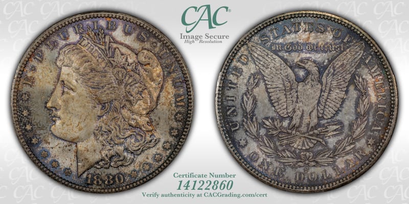 CAC Grading Coin Image Secure