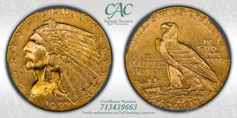 CAC Grading Coin Image Secure