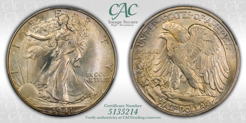 CAC Grading Coin Image Secure