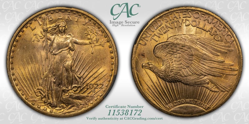 CAC Grading Coin Image Secure