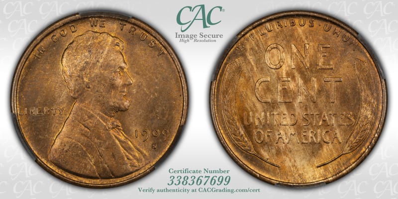 CAC Grading Coin Image Secure
