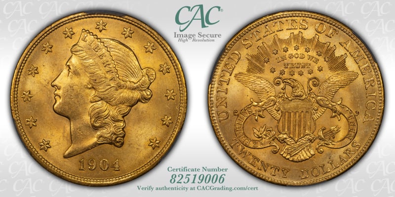 CAC Grading Coin Image Secure