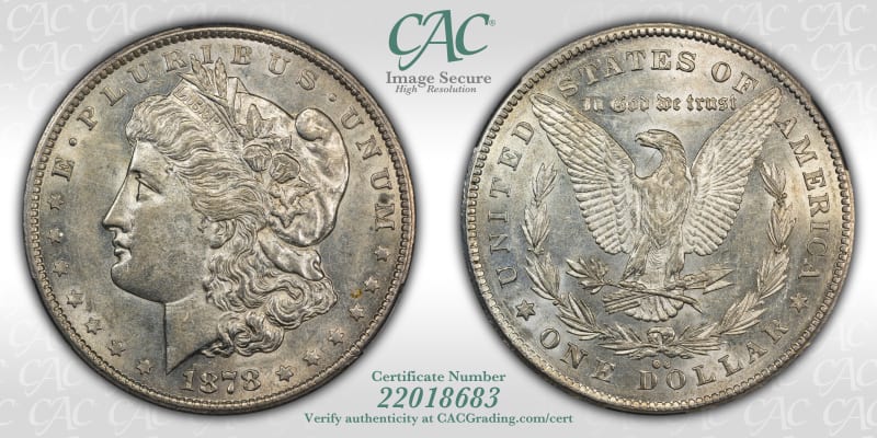 CAC Grading Coin Image Secure