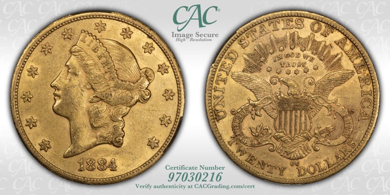 CAC Grading Coin Image Secure
