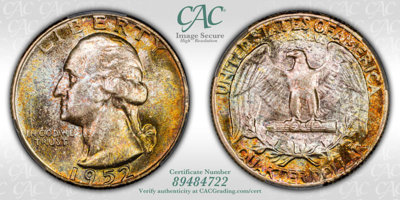 CAC Grading Coin Image Secure