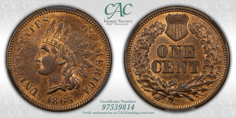 CAC Grading Coin Image Secure