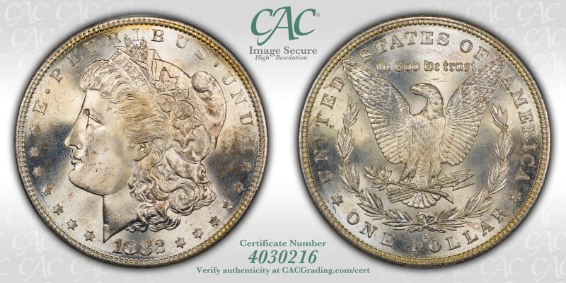 CAC Grading Coin Image Secure