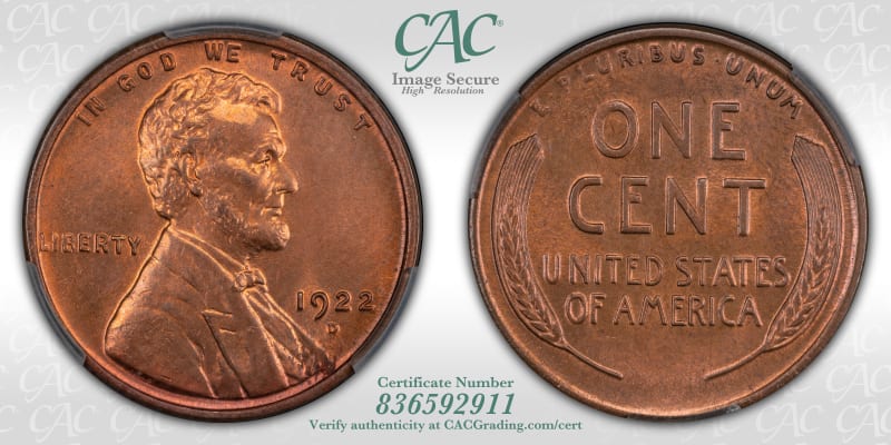 CAC Grading Coin Image Secure