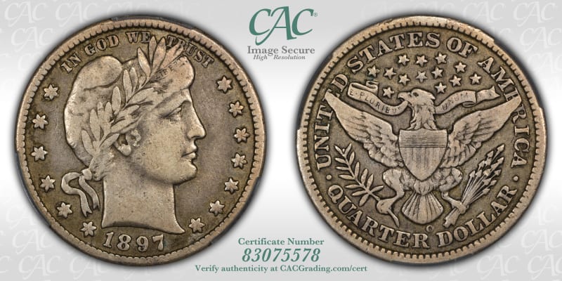 CAC Grading Coin Image Secure