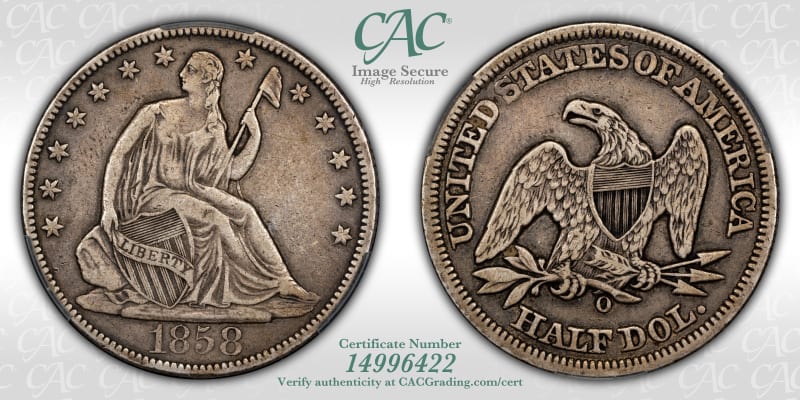 CAC Grading Coin Image Secure