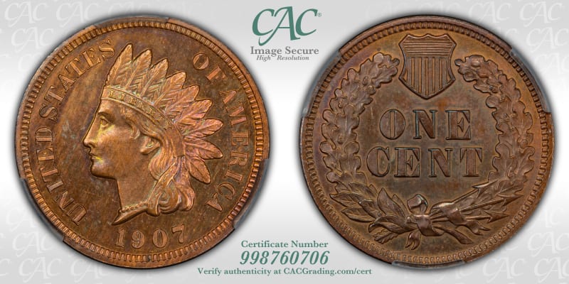 CAC Grading Coin Image Secure