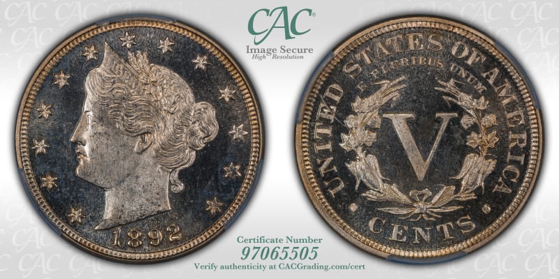 CAC Grading Coin Image Secure
