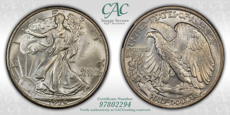 CAC Grading Coin Image Secure