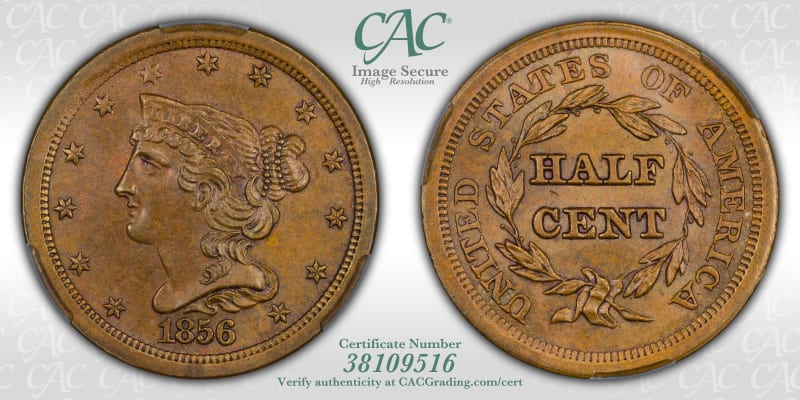 CAC Grading Coin Image Secure