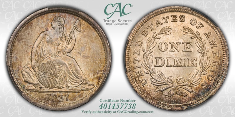 CAC Grading Coin Image Secure