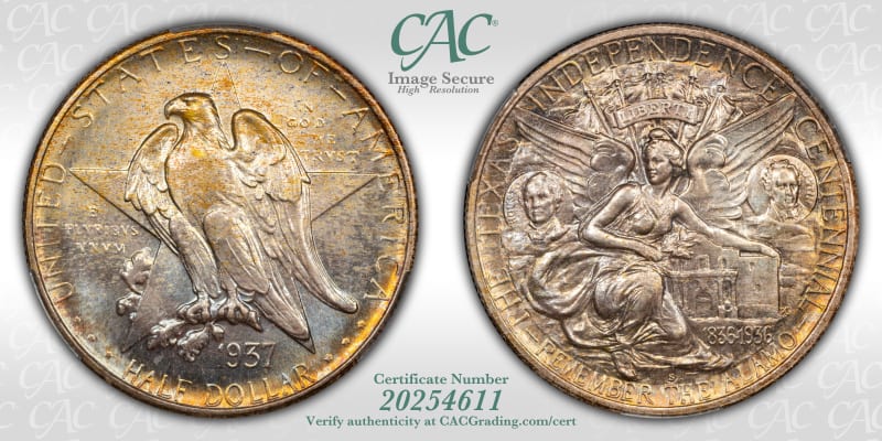 CAC Grading Coin Image Secure