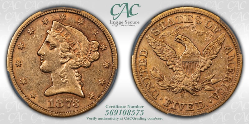 CAC Grading Coin Image Secure