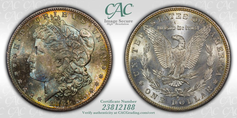 CAC Grading Coin Image Secure