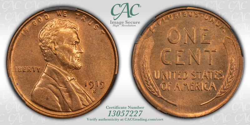 CAC Grading Coin Image Secure