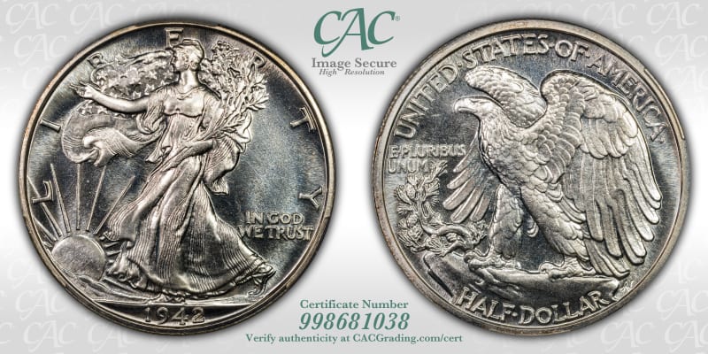 CAC Grading Coin Image Secure