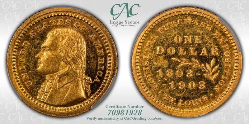 CAC Grading Coin Image Secure