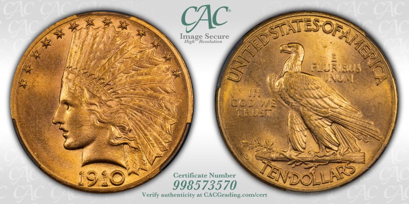CAC Grading Coin Image Secure