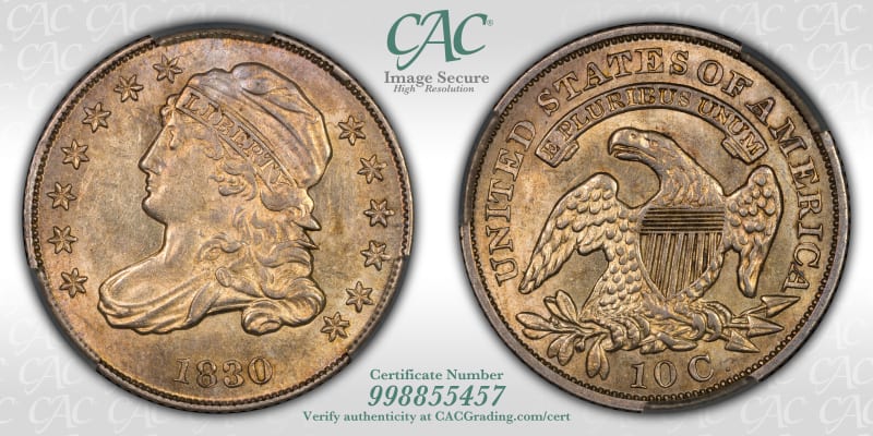 CAC Grading Coin Image Secure