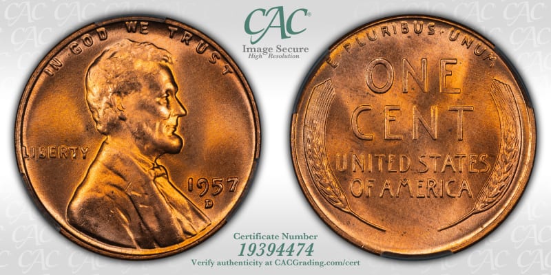 CAC Grading Coin Image Secure