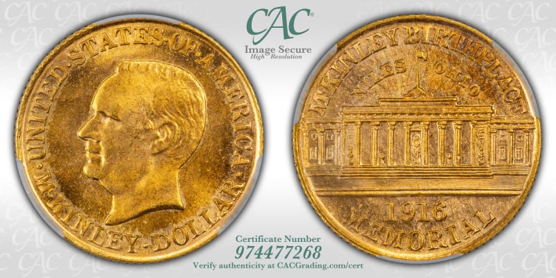 CAC Grading Coin Image Secure