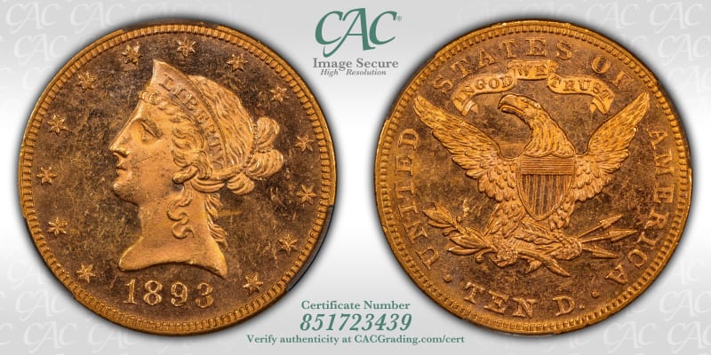 CAC Grading Coin Image Secure