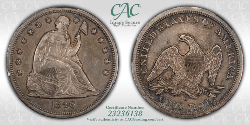 CAC Grading Coin Image Secure