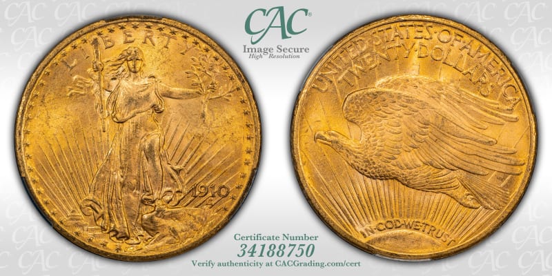 CAC Grading Coin Image Secure
