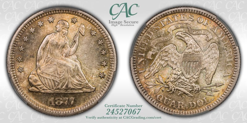 CAC Grading Coin Image Secure