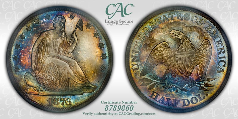 CAC Grading Coin Image Secure