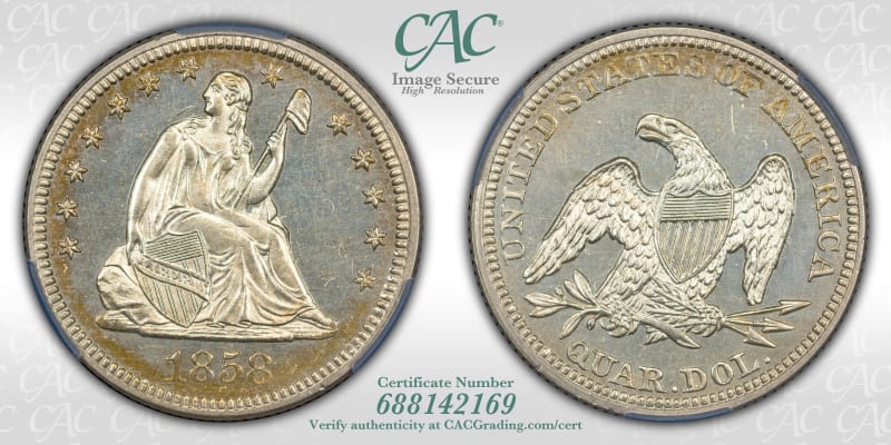 CAC Grading Coin Image Secure