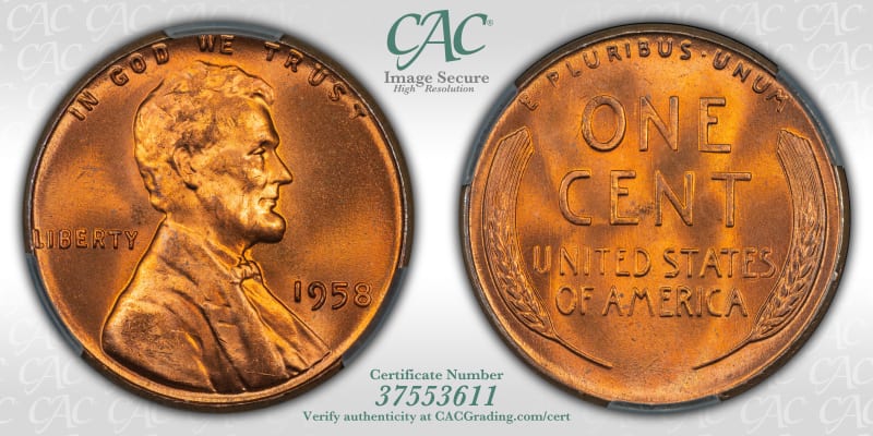 CAC Grading Coin Image Secure