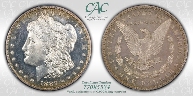CAC Grading Coin Image Secure