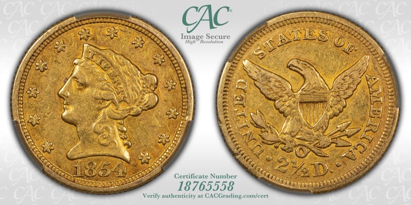 CAC Grading Coin Image Secure