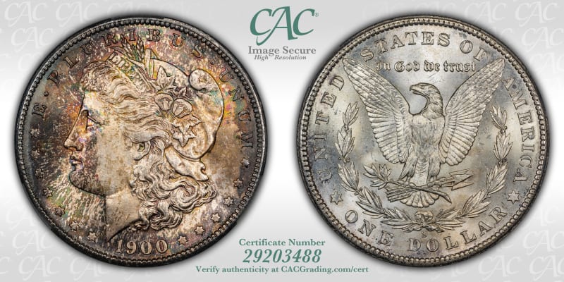 CAC Grading Coin Image Secure