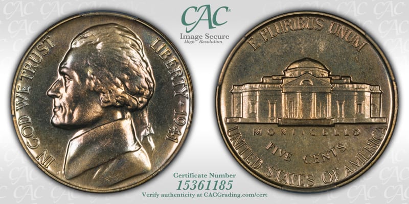CAC Grading Coin Image Secure