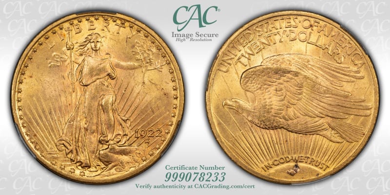 CAC Grading Coin Image Secure