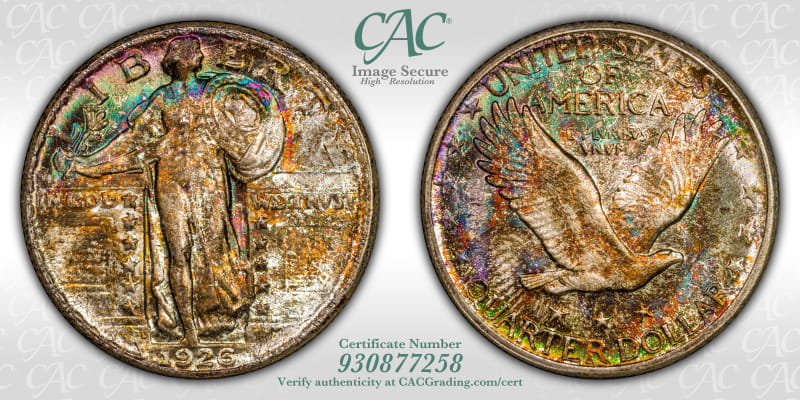 CAC Grading Coin Image Secure