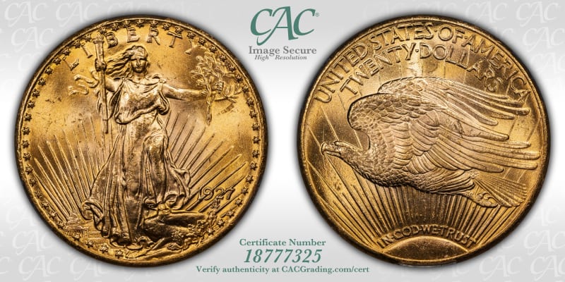 CAC Grading Coin Image Secure