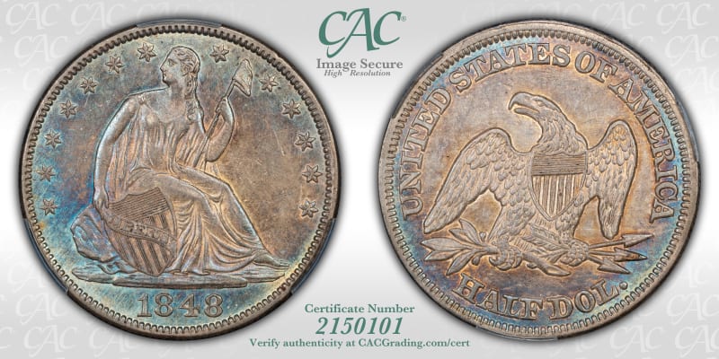 CAC Grading Coin Image Secure