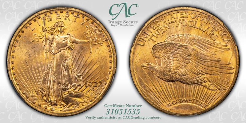 CAC Grading Coin Image Secure