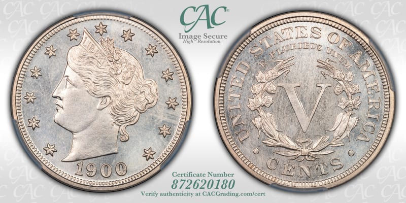 CAC Grading Coin Image Secure