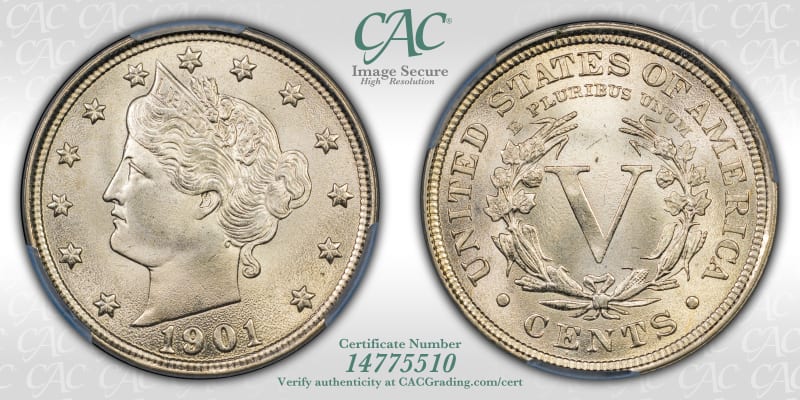 CAC Grading Coin Image Secure