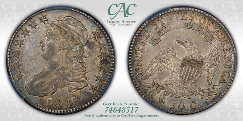 CAC Grading Coin Image Secure