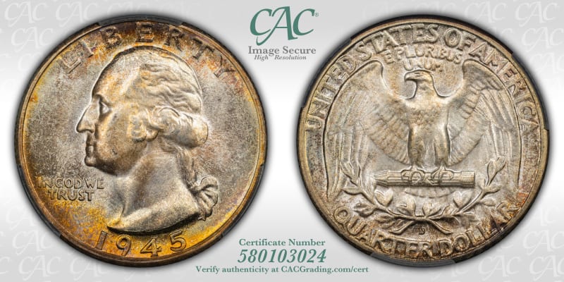 CAC Grading Coin Image Secure