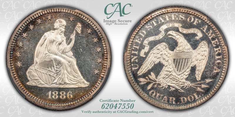 CAC Grading Coin Image Secure